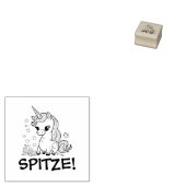 Unicorn Tampon encreur enseignant et motivationnel ラバースタンプ (押印)
