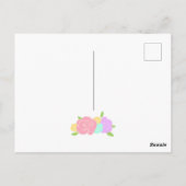 Unicorn Thank You Postcard ポストカード (裏面)