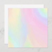 Unicorn Things 1 招待状 (正面/裏面)