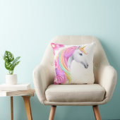 Unicorn Throw pillow クッション (椅子)