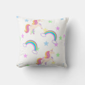 Unicorn Throw Pillow クッション (正面)