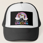 Unicorn Trust Me I'm Unicorn キャップ (正面)