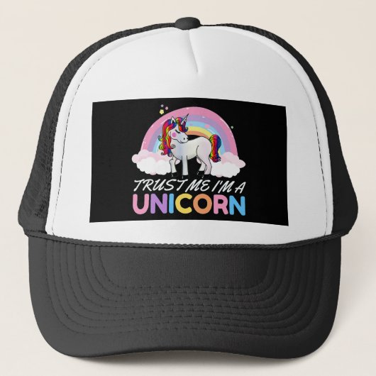Unicorn Trust Me I'm Unicorn キャップ (正面)