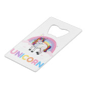 Unicorn Trust Me I'm Unicorn クレジットカード栓抜き (裏面アングル)