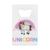 Unicorn Trust Me I'm Unicorn クレジットカード栓抜き (裏面)