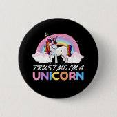 Unicorn Trust Me I'm Unicorn 缶バッジ (正面)