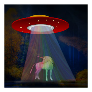Unicorn Unicorn Unrainbow Beam at Night, ZKoA ポスター