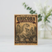 Unicorn, Vintage Circus Monster ポストカード (スタンド正面)