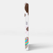 Unicorn with Coffee  iPhoneケース (左側面)