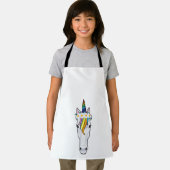 Unicorn with Flowers エプロン (インサイチュ)