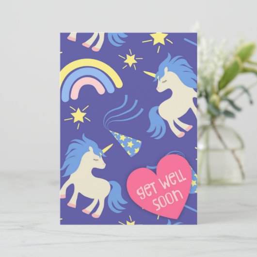 Unicornio feliz 案内状 (スタンド正面)