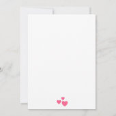 Unicornio feliz 案内状 (裏面)