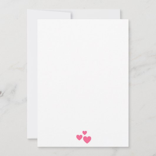 Unicornio feliz 案内状 (裏面)