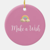 Unicorns & Fairytale Castle – ルーお洒落ム セラミックオーナメント (裏面)