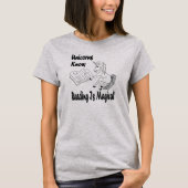 Unicorns Know 読's Is Magical - Basic Tee - BL Tシャツ (正面)