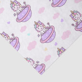 Unicorns on Planets Magical Space Pattern 薄葉紙 (詳細)