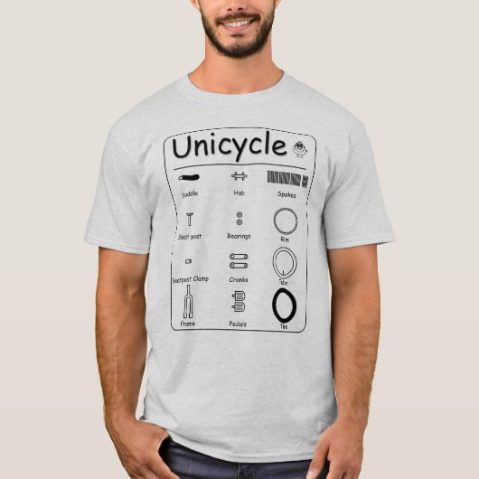 Unicycle Tシャツ (正面)