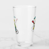 Unicycling Juggler タンブラーグラス (左)