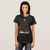 Unicycling Unicycle Christmas Tree Xmas  Tシャツ (正面フル)