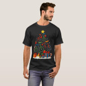 Unicycling Unicycle Christmas Tree Xmas  Tシャツ (正面フル)
