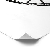 Unicyclist – アーカイブプリント ポスター (角)