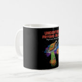  Unidentified Frying Object Funny Alien UFO Turkey コーヒーマグカップ (正面左)