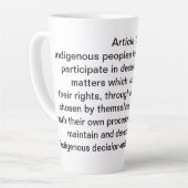 UNIDRIP第18条 カフェラテマグ (左アングル)