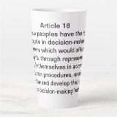 UNIDRIP第18条 カフェラテマグ (正面)