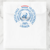 UNIFIL NL VN Detachement ラウンドシール (バッグ)