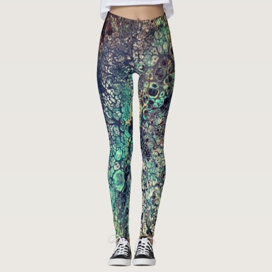 Unika motiv för unika rörelser. レギンス (正面)