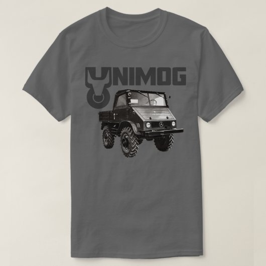 UNIMOGオールドスクール Tシャツ (デザイン正面)