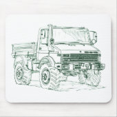 Unimog 2100 マウスパッド (正面)