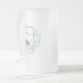 Unimog 421 フロストグラスビールジョッキ (正面左)