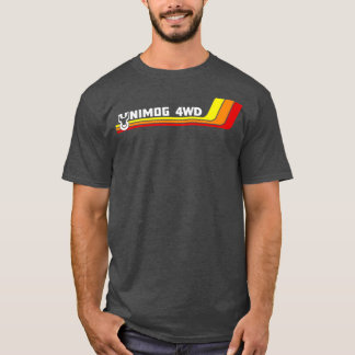 UNIMOG Oldschool on black Tシャツ