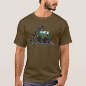 Unimog - Oldtimer - Traktor - 4x4 - T-Shirt Tシャツ (正面)