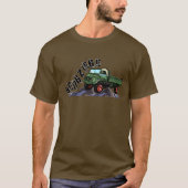 Unimog - Oldtimer - Traktor - 4x4 - T-Shirt Tシャツ (正面)