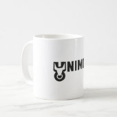 Unimog Tasse weiss Unimog Cup white コーヒーマグカップ (正面左)