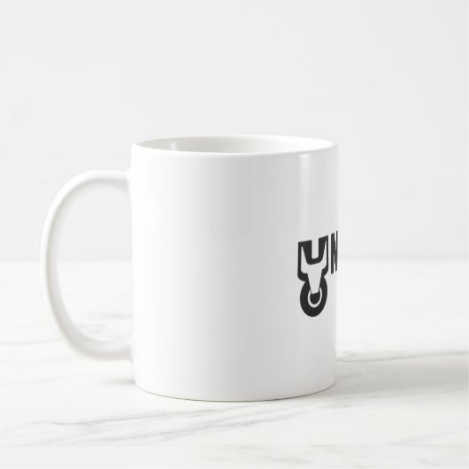 Unimog Tasse weiss Unimog Cup white コーヒーマグカップ (左)