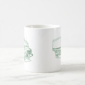 Unimog U4000 コーヒーマグカップ (中央)