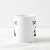 Unimpressed Duck Drinking Tea Meme コーヒーマグカップ (中央)