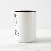 Unimpressed Express ツートーンマグカップ (中央)