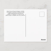 Union Church, Falmouth, Virginia ポストカード (裏面)