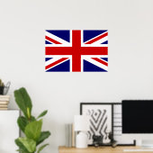 Union Jack ポスター (ホームオフィス)