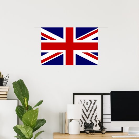 Union Jack ポスター (ホームオフィス)