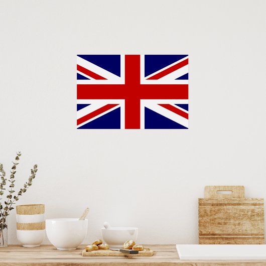 Union Jack ポスター (キッチン)