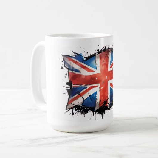 Union jack coffee mug コーヒーマグカップ (正面左)