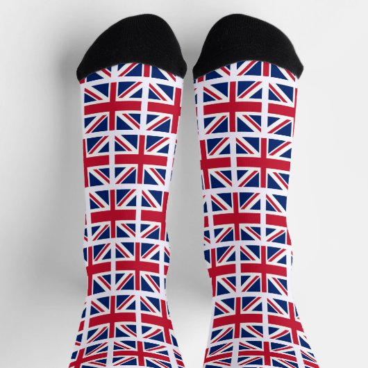 Union Jack Flag ソックス (上部)