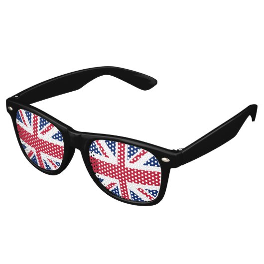 Union Jack Flag レトロサングラス (アングル)