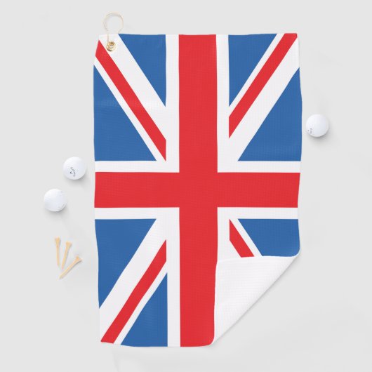 Union Jack/Flag Design ゴルフタオル (インサイチュ)
