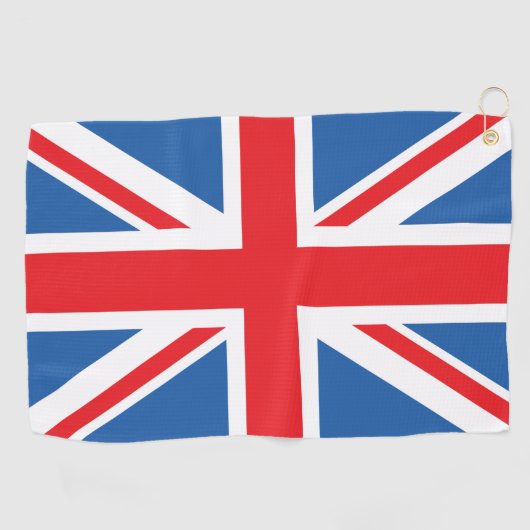 Union Jack/Flag Design ゴルフタオル (横)